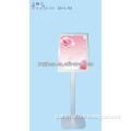 Poster stand iron base and pole poster stand aluminium frame poster stand